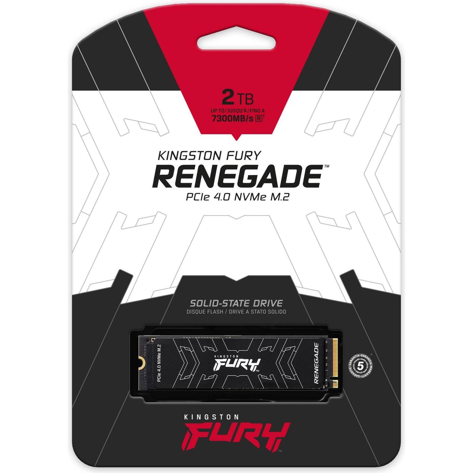 Thumbnail - Kingston FURY Renegade (2000 GB, M.2 2280), SSD