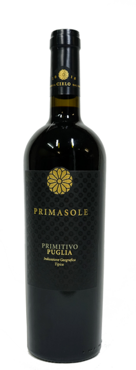 Actual product image Cielo Primasole Primitivo Puglia IGT (2020)