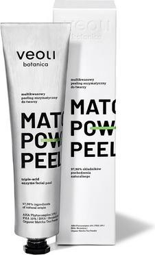 Actual product image Veoli Botanica Focus Matcha Power Peel multi-acid enzymatic facial scrub 75ml (Cleansing scrub, 75 ml)