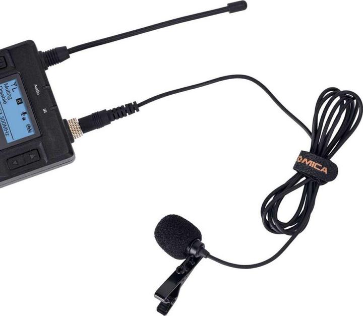 Actual product image Comica Omnidirectional LAV Microphone 120cm Cable 3.5mm CVM-M-01 (C (16CVMM01000000)