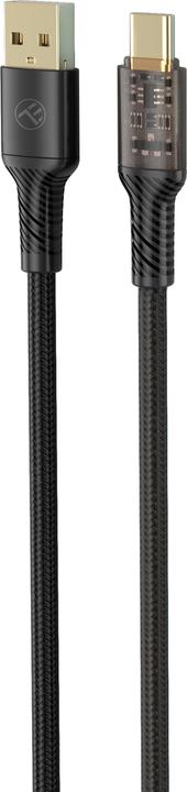 Image du produit Tellur Câble de données USB vers Type-C 3A 100cm noir (1 m, USB 3.2 Gen 2)