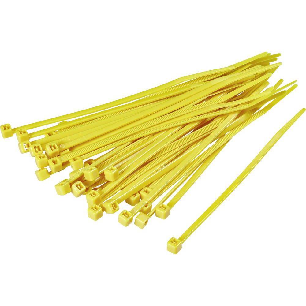 Tru Components, Kabelbinder, Standard-Kabelbinder (Kunststoffkabelbinder, 203 mm, 100 Stk.)