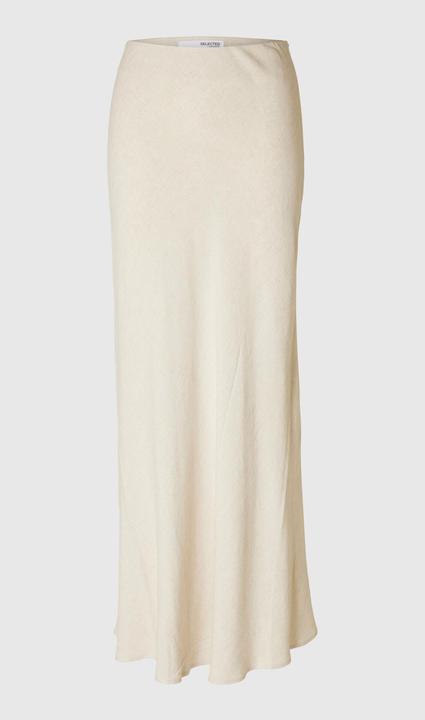 Actual product image Selected Femme Slfviva-Lena Hw Ankle Skirt Noos (34)