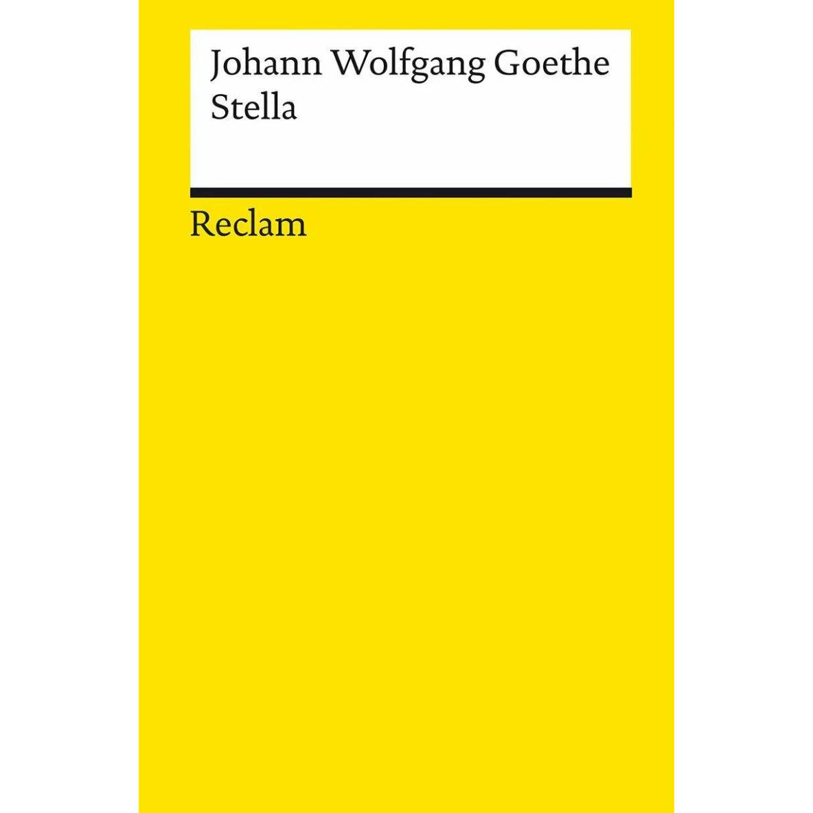 Stella, Belletristik von Johann Wolfgang Goethe, Helmut Bachmaier