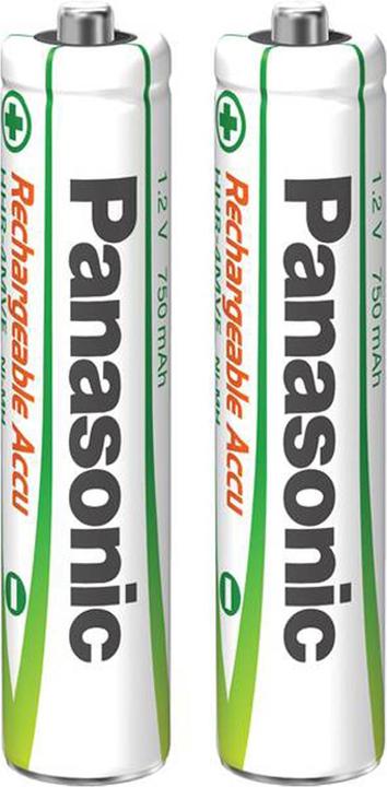 Productafbeelding Panasonic Oplaadbare DECT (2 Pcs., AAA, 750 mAh)