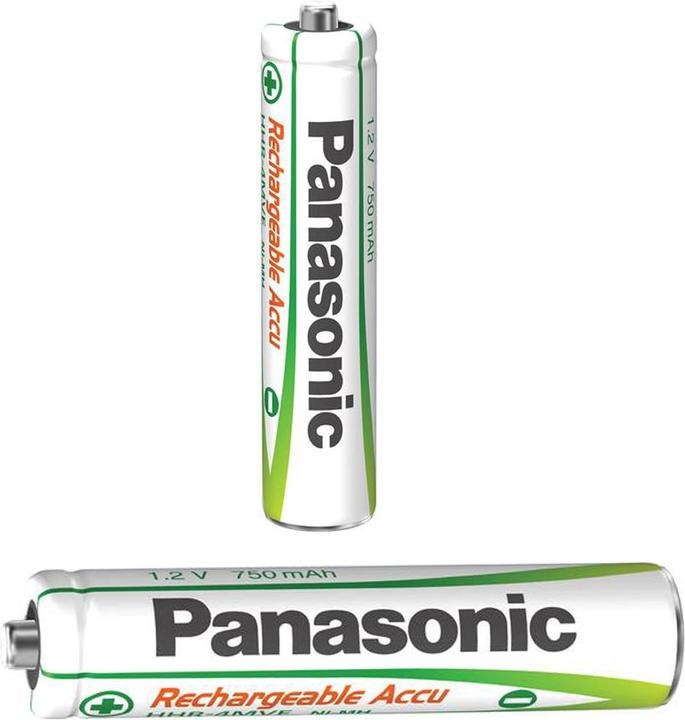 Productafbeelding Panasonic Oplaadbare DECT (2 Pcs., AAA, 750 mAh)
