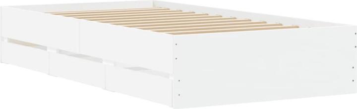 Image du produit VidaXL Cadre de lit avec tiroirs (90 x 200 cm)
