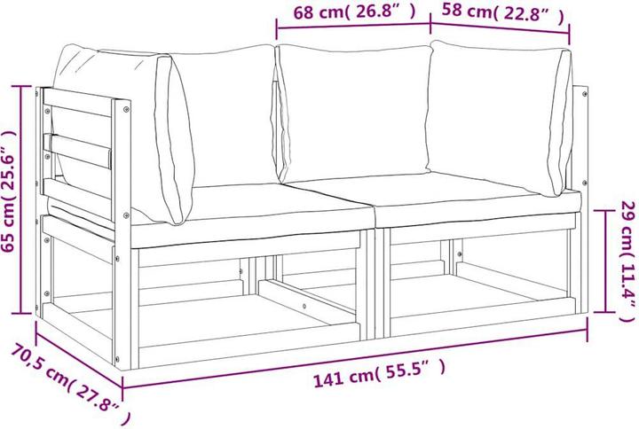 Produktbild vidaXL Erwan