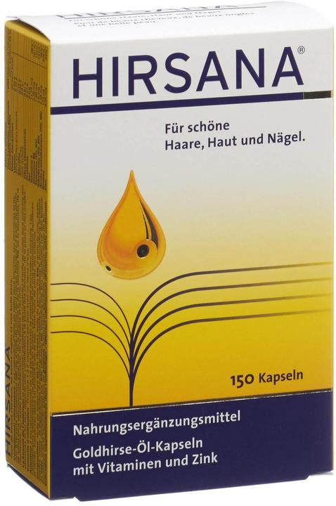 Hirsana Goldhirse Öl (150 Stk., Kapseln)
