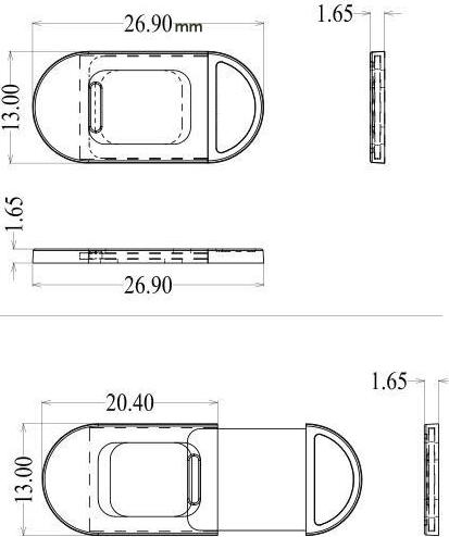 Produktbild PhoneLook Webcam Kameraschutz