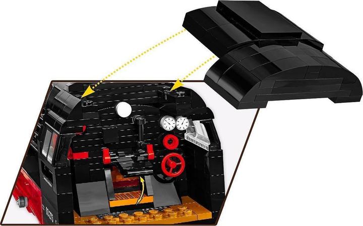 Actual product image Cobi Steam locomotive