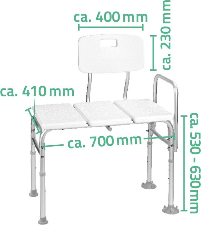 Produktbild Ridder Badewannen-Transferbank (150 kg)