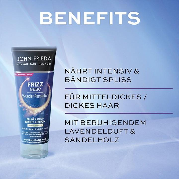 Image du produit John Frieda Lotion de nuit Repair & Renew (100 ml)