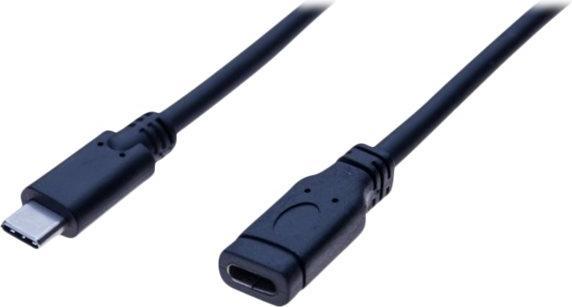 Image du produit Exertis Connect Câble d'extension USB 3.1 Gen 2 Type-C(TM) mâle vers Type-C(TM) femelle, 1,0 m USB3.1 Gen2 (1 m, USB 3.2 Gen 2, 100 W)