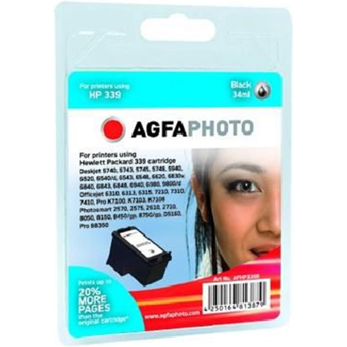AGFAPHOTO, Druckerpatrone, Aphp339b (BK)