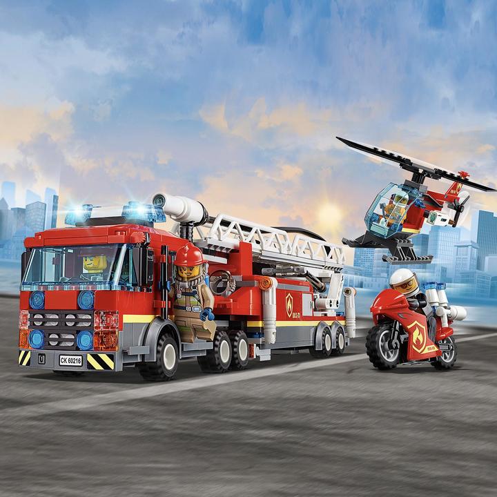 Produktbild LEGO Feuerwehr in der Stadt (60216, LEGO City)