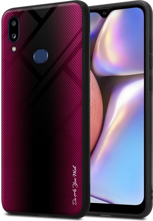 Immagine prodotto Cadorabo Copertura di vetro a strisce in TPU (Samsung Galaxy A10s, Samsung Galaxy M01s)