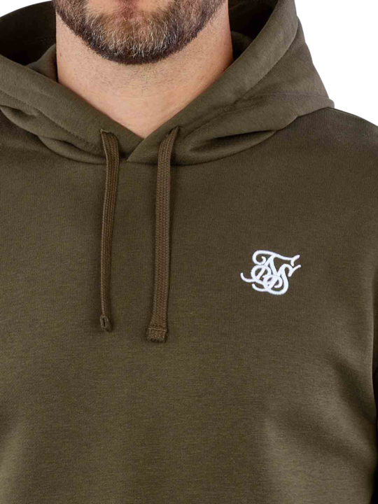 Actual product image Siksilk Hoodie Khaki Essential Overhead Hoodie (XL)