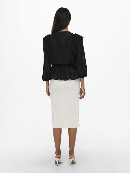 Actual product image Only Wrap ruffle top (M)