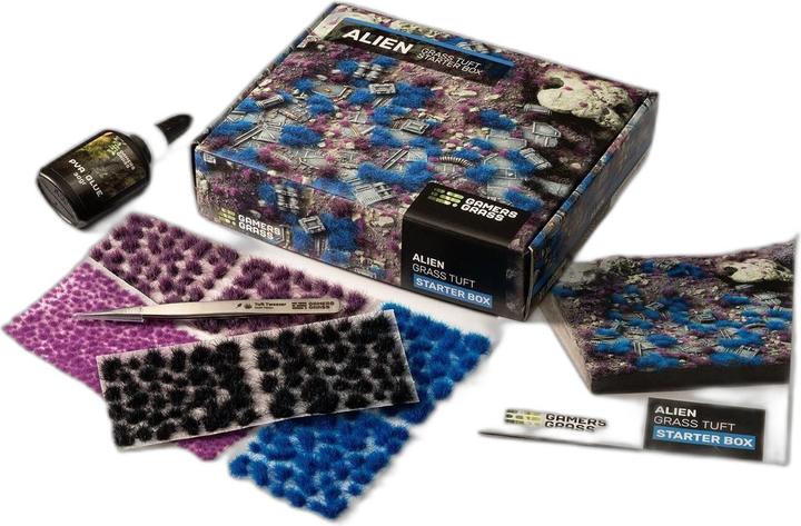 Gamers Grass - Grass Tuft Starter Box : Alien (Kunststoff, Pflanzliche Werkstoffe)