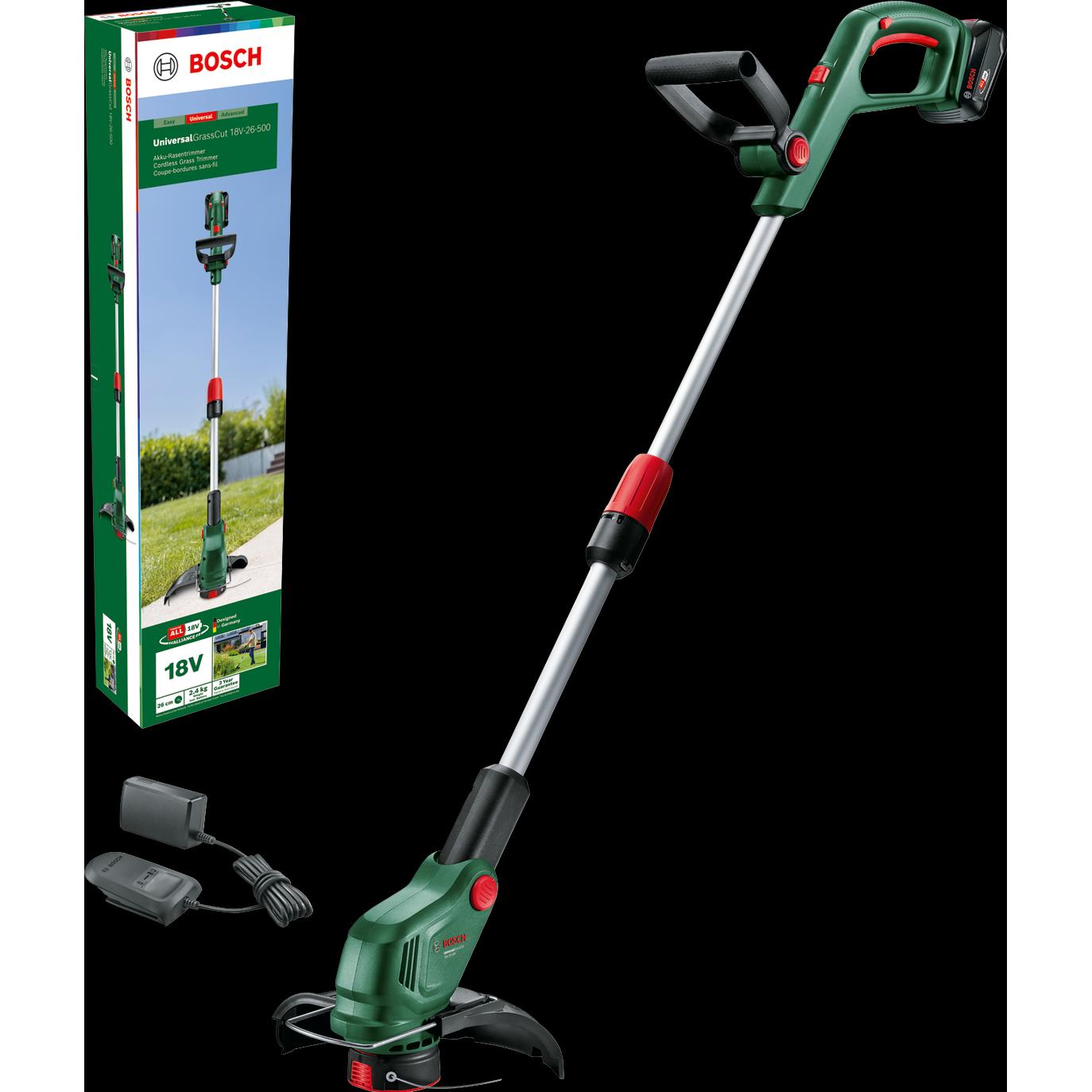Thumbnail - Bosch Home & Garden, Rasentrimmer, UniversalGrassCut 18V-26-500 Set (Trimmfaden)