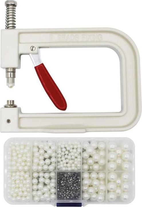 Produktbild Emil Philipp Perlen Set mit Handpresse und Perlen/Nieten