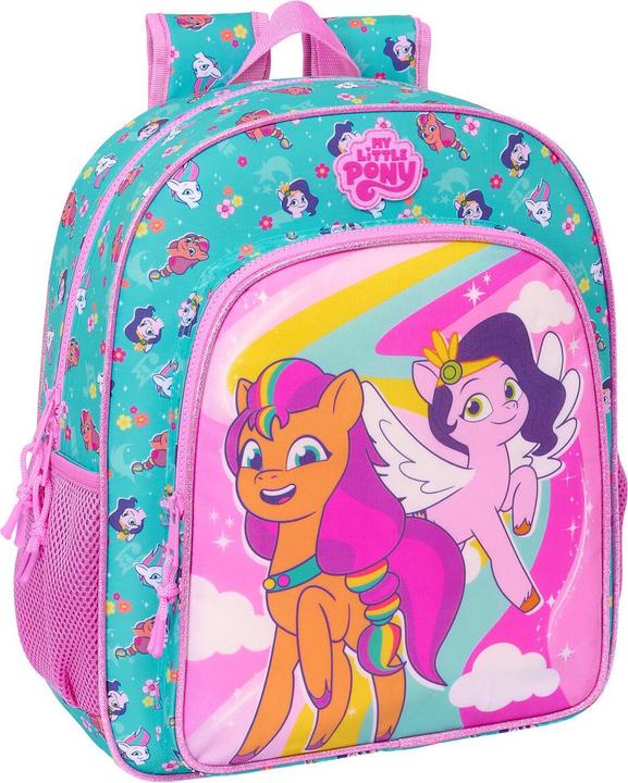 Produktbild My Little Pony Schulrucksack Magic Rosa türkis 32 x 38 x 12 cm
