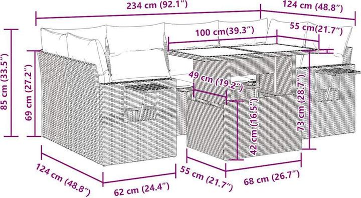 Produktbild vidaXL Norah