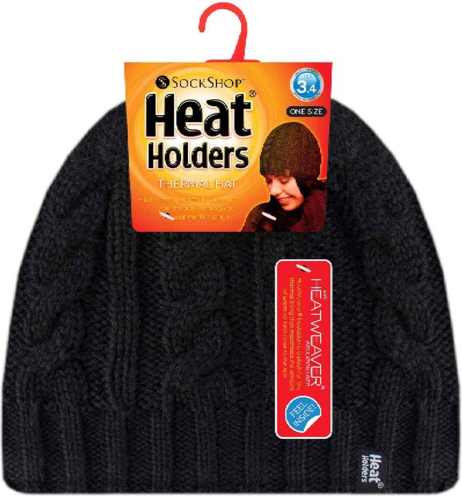 Produktbild Heat Holders Muster Strickmützen | Thermo Beanie Wintermütze Warm Fleece