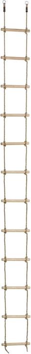 Gartenwelt Riegelsberger Échelle de corde pour enfants avec 12 barreaux en bois (440 cm)