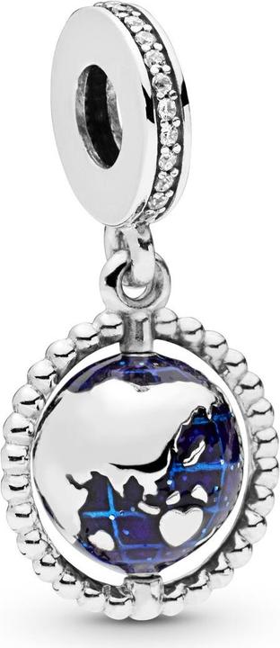 Produktbild Pandora Spinning Globe (Schmuckstein, Silber 925)