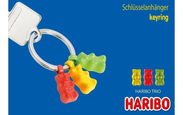 Actual product image Troika Keychain Haribo trio Multicolor