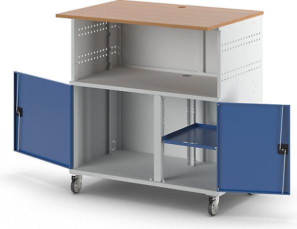 Produktbild RAU PC-Tisch (110 x 80 x 110 cm)