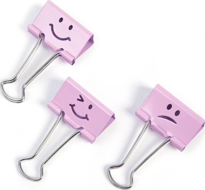 Produktbild Rapesco 32mm Emoji- Befestigungsclips (20x)