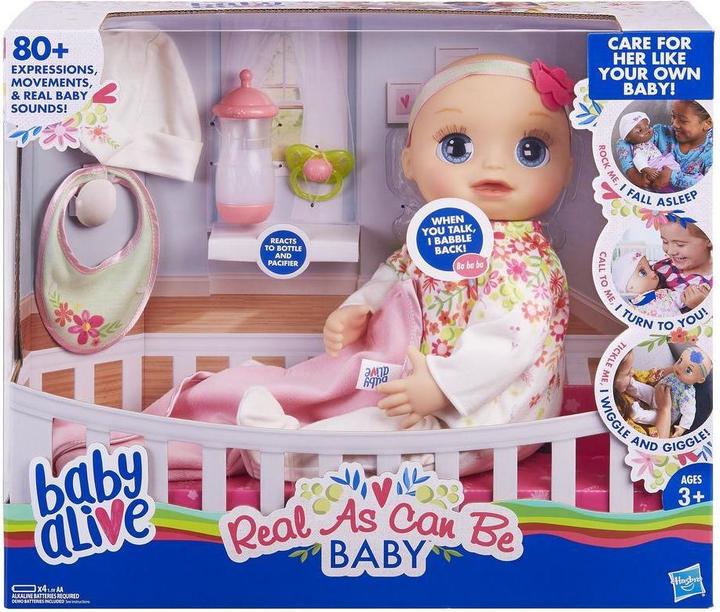 Produktbild Baby Alive Alive Real as can be