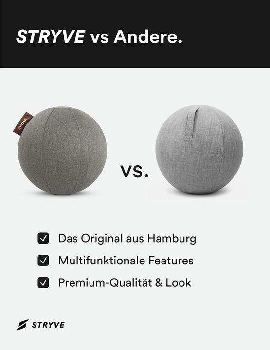 Actual product image Stryve Active 70 cm exercise ball (70 cm)