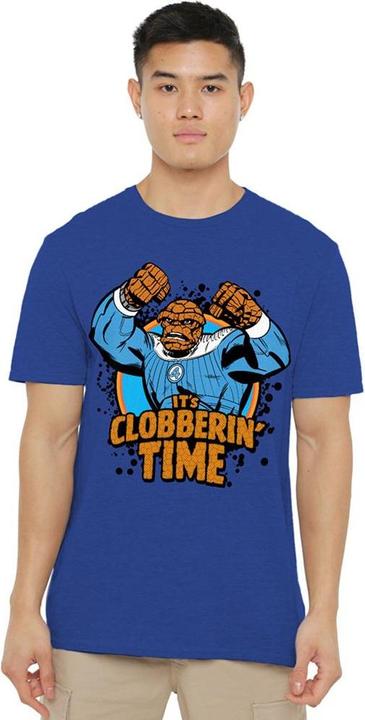 Produktbild Fantastic Four Clobberin' Time TShirt meliert (M)