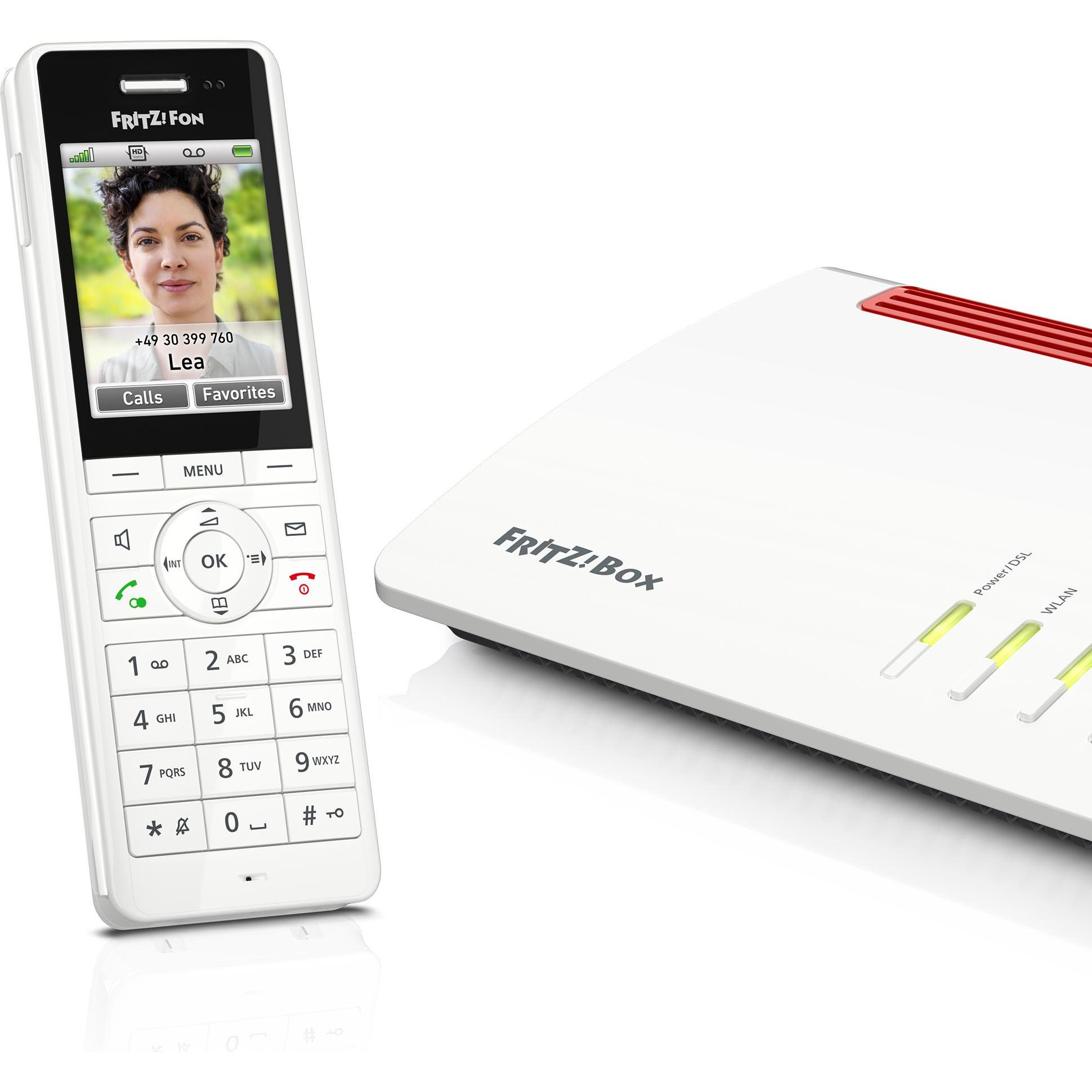 Thumbnail - AVM Fritzfon X6 White, Telefon, Weiss