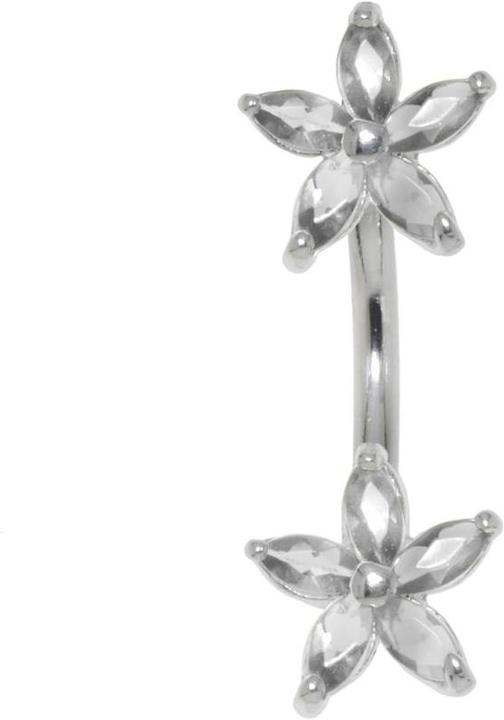 Immagine prodotto Bijouteria Piercing ventre (Acciaio inossidabile, Argento 925, Zirconia)