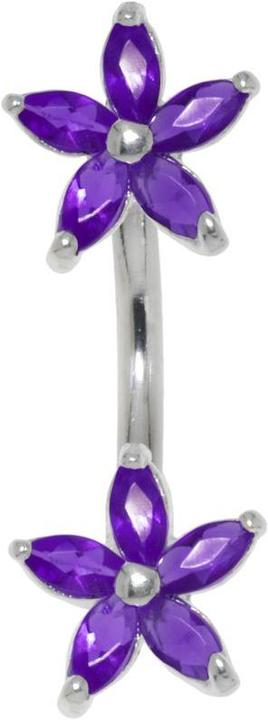 Actual product image Bijouteria Bellypiercing (Stainless steel, Zirconia, Silver 925)