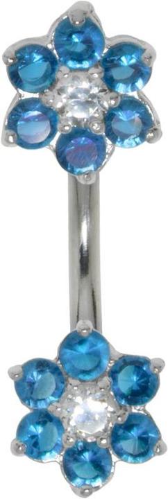 Immagine prodotto Bijouteria Piercing ventre (Acciaio inossidabile, Zirconia, Argento 925)