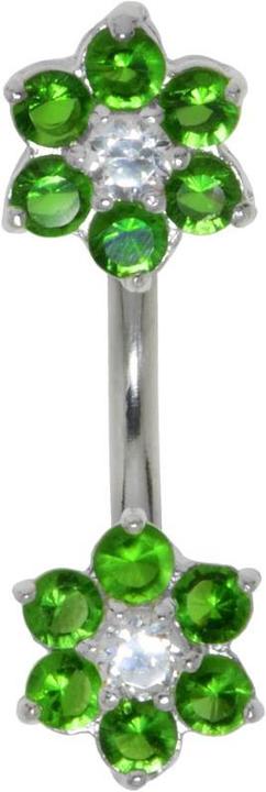 Immagine prodotto Bijouteria Piercing ventre (Acciaio inossidabile, Zirconia, Argento 925)