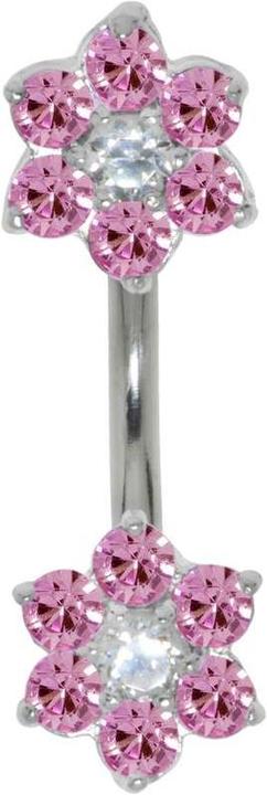 Image du produit Bijouteria Piercing nombril (Acier inoxydable, Argent 925, Zircone)