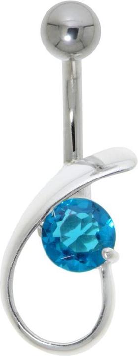 Immagine prodotto Bijouteria Piercing ventre (Acciaio inossidabile, Zirconia, Argento 925)