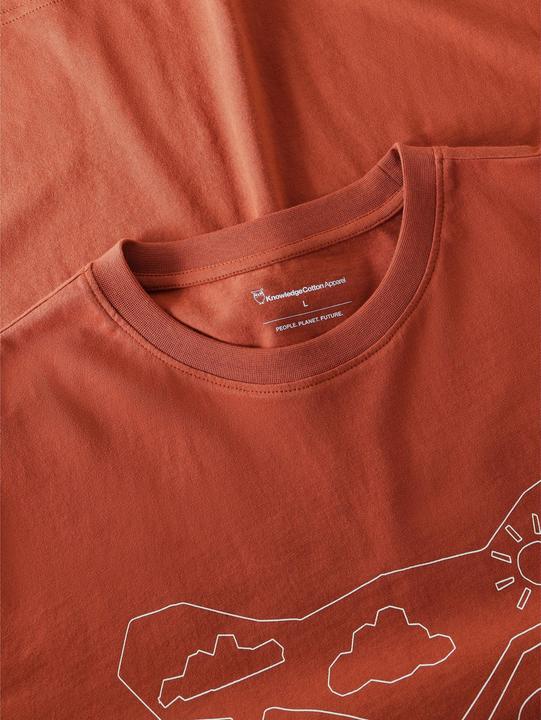 Produktbild KnowledgeCotton Apparel Front Print (S)