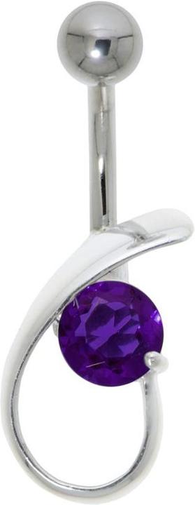 Immagine prodotto Bijouteria Piercing ventre (Acciaio inossidabile, Zirconia, Argento 925)
