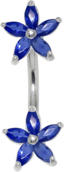 Actual product image Bijouteria Bellypiercing (Stainless steel, Zirconia, Silver 925)