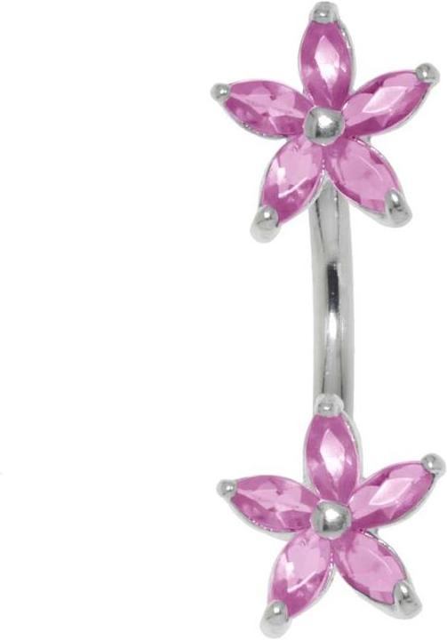 Immagine prodotto Bijouteria Piercing ventre (Acciaio inossidabile, Zirconia, Argento 925)