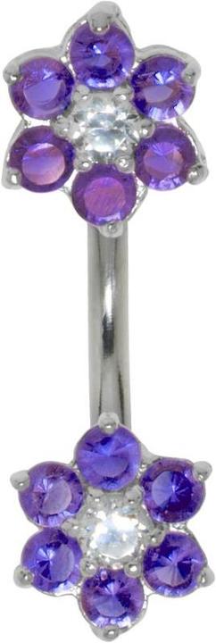 Immagine prodotto Bijouteria Piercing ventre (Acciaio inossidabile, Zirconia, Argento 925)