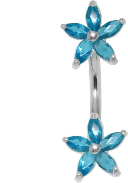 Immagine prodotto Bijouteria Piercing ventre (Acciaio inossidabile, Argento 925, Zirconia)